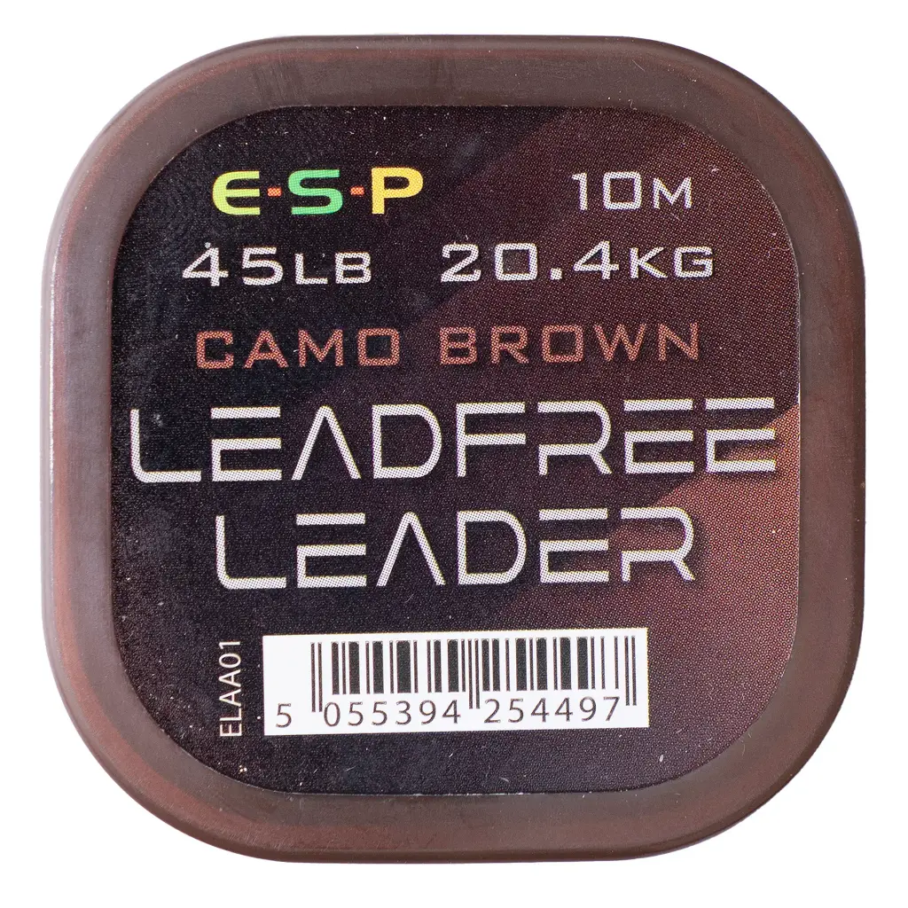 ESP Lead Free Leader 10m Brown