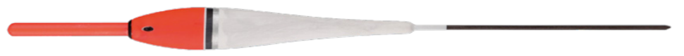 FLOTADOR KONGER RIVER 2 FIXED WITH INTERCHANGEABLE TIP 4.5MM/4G 220MM PACK OF 5 PCS.
