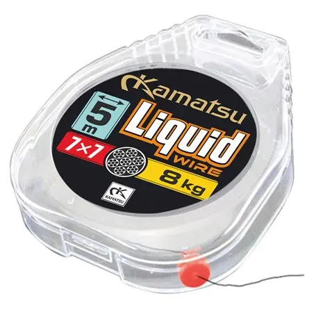 KAMATSU WIRE TRACE LIQUID WIRE 7x7 35cm/18kg 2pcs pack