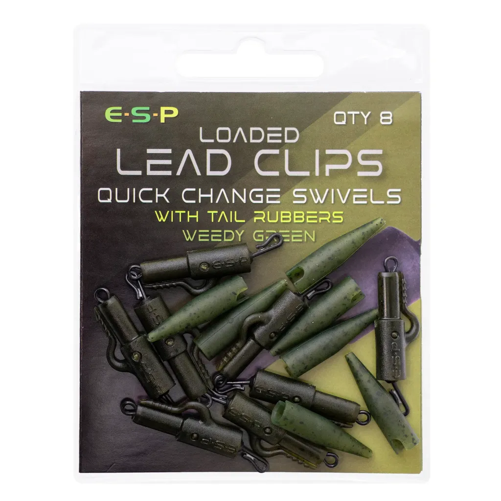 ESP Clip de plomo cargado QCS verde