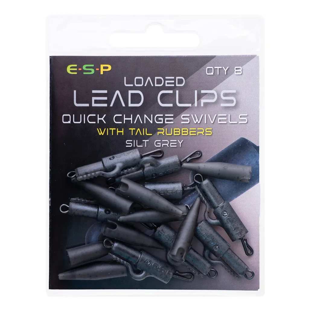 ESP Clip de plomo cargado QCS Gris