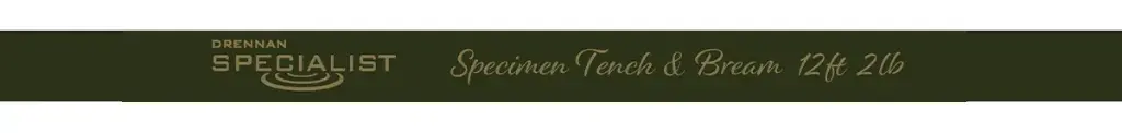 Cañas specialist para Tench y Brean 12 ft 2 libras
