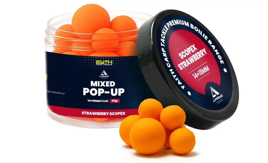 Fait A-Prime Pop-Ups Strawberry/Scopex 14+18mm 150ml