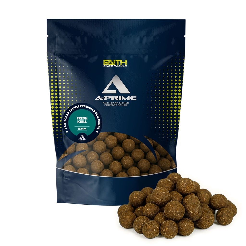 Faith A-Prime Boilie Fresh Krill 5Kg 16mm