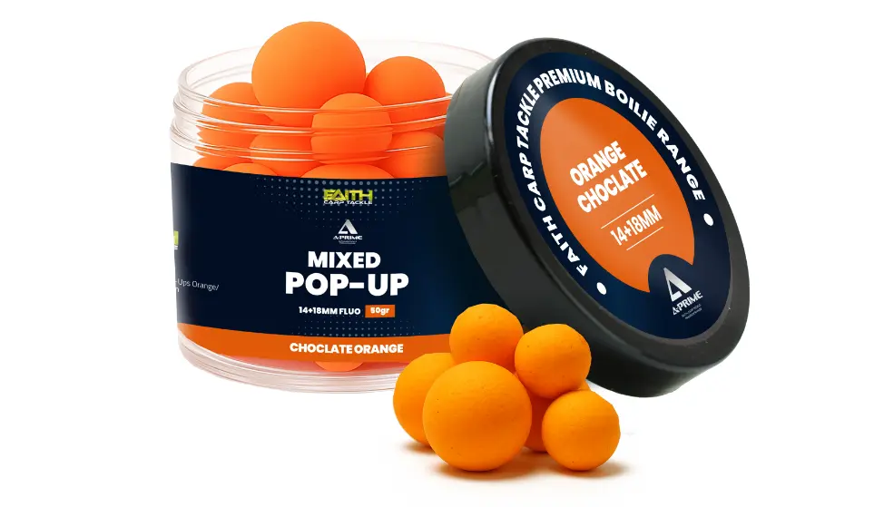 Fait A-Prime Pop-Ups Orange/Choclate 14+18mm 150ml