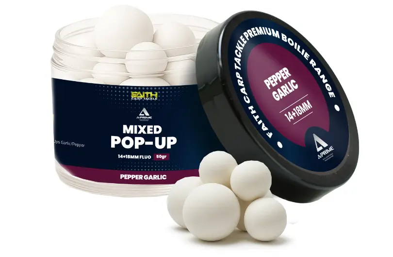 Fait A-Prime Pop-Ups Garlic/Pepper 14+18mm 150ml