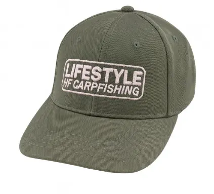 HTF Gorra LifeStyle verde logo rosa