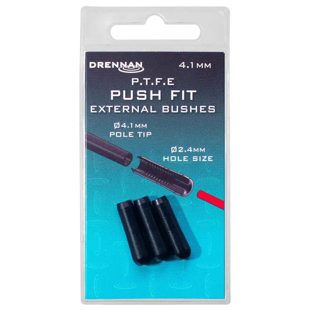 Drennan casquillo de ajuste a presión externo de 4,1 mm