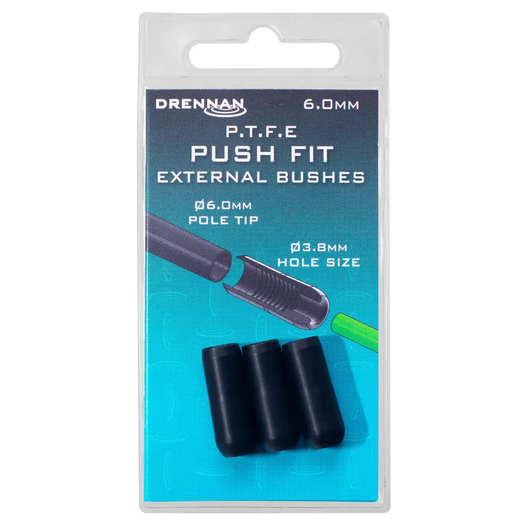 Drennan Casquillo de ajuste a presión externo de 6,3 mm