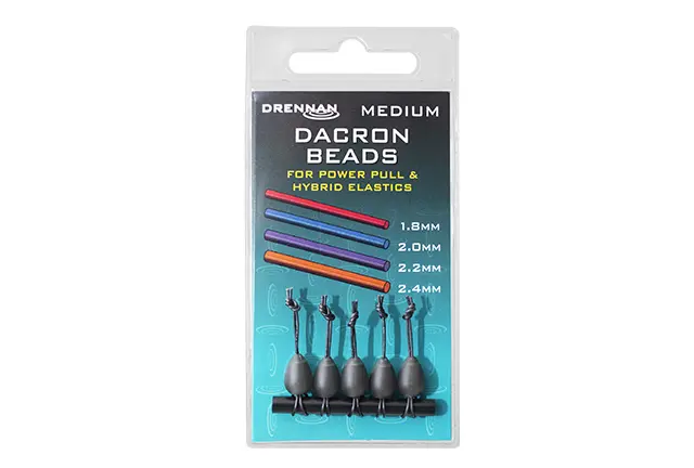 [TOAD03] Dacron Beads Medium – Suitable for elastics between Ø1.8mm & Ø2.4mm