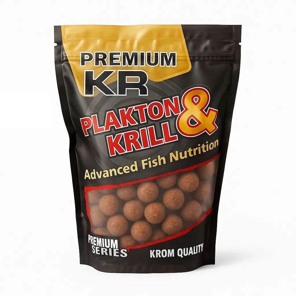 KROM QUALITY BOILIES PLAKTON & KRILL 20MM 800G KQBPK20