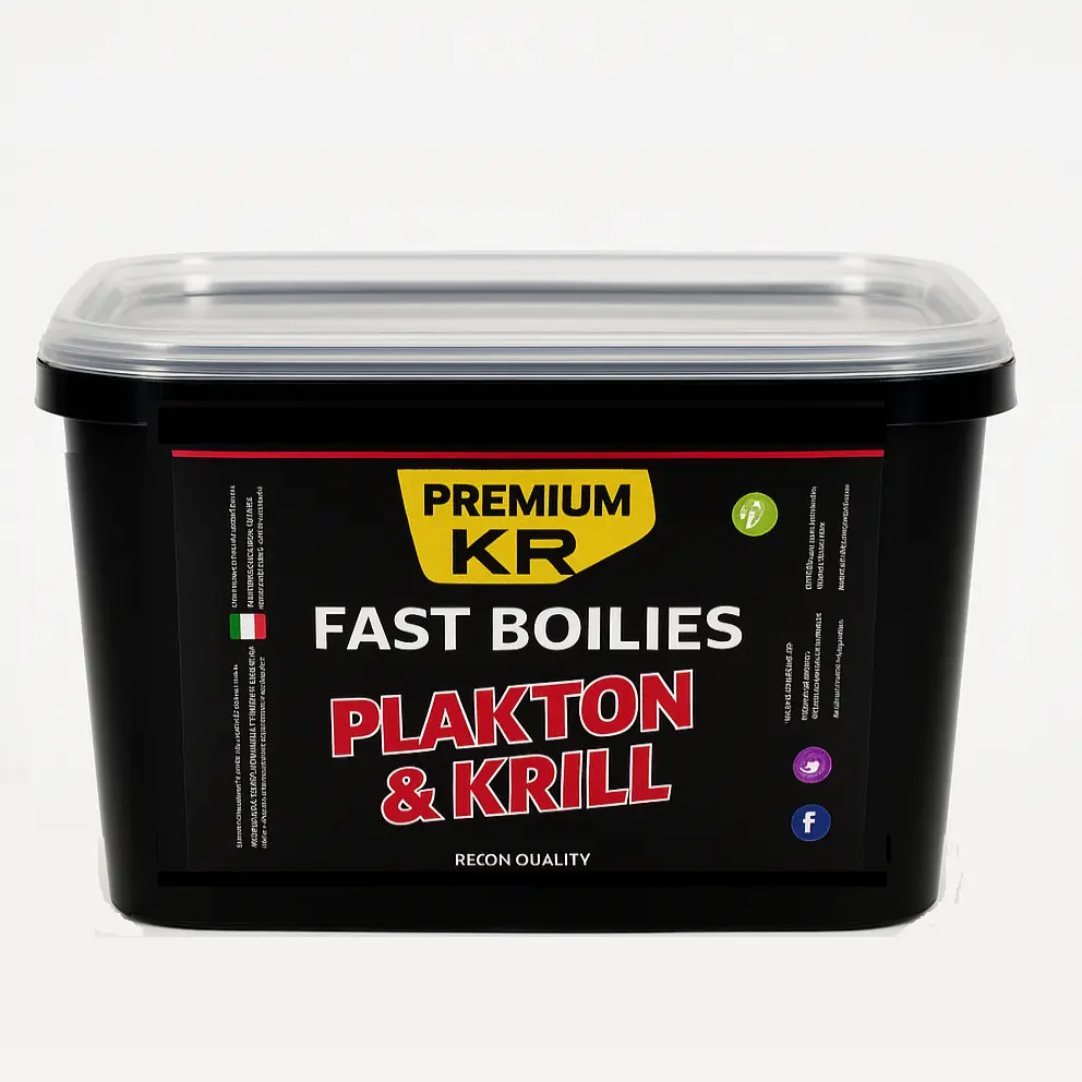 KROM QUALITY BOILIES SOLUBLES PLAKTON & KRILL 20MM 3KG KQBSPK203