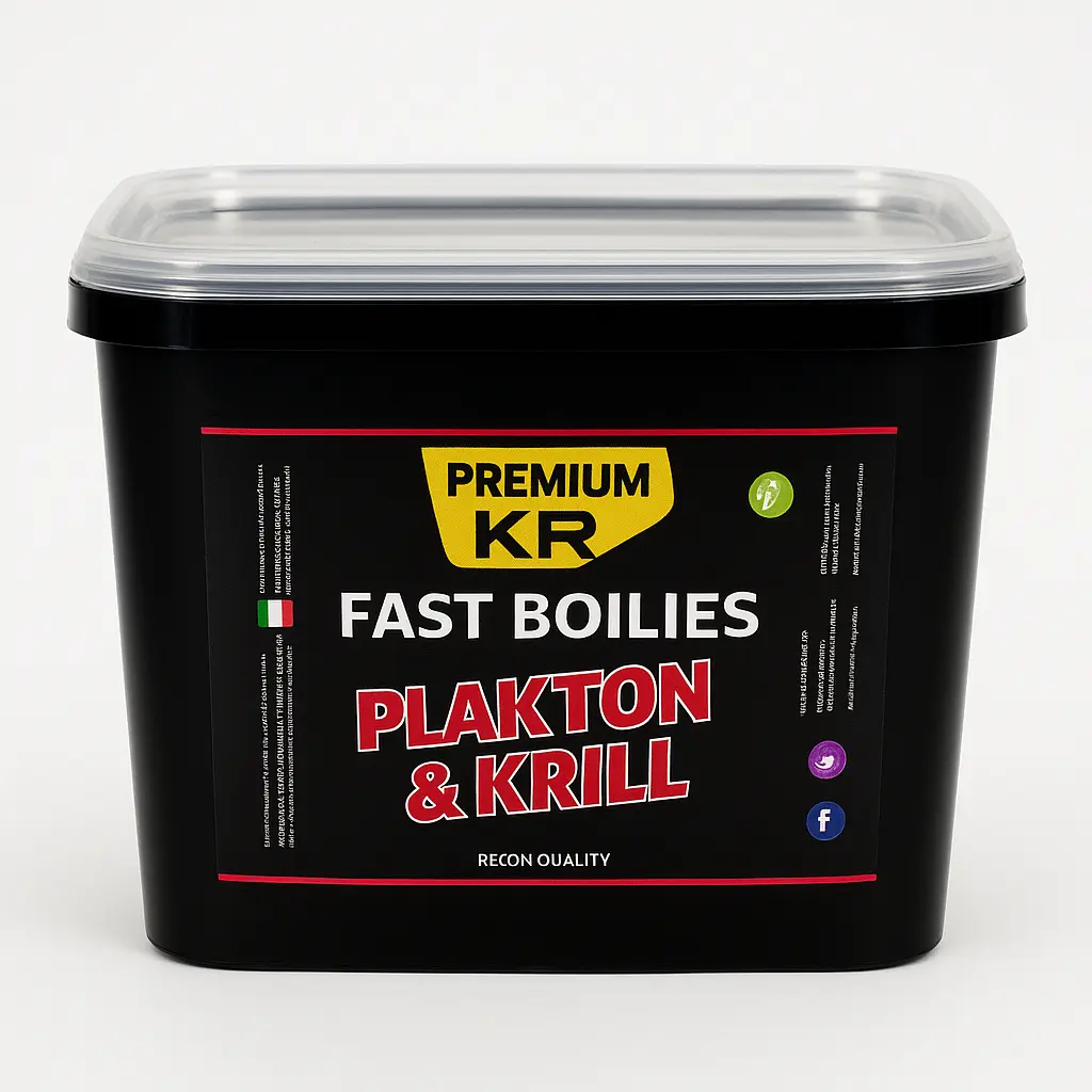 KROM QUALITY BOILIES SOLUBLES PLAKTON & KRILL 20MM 5KG KQBSPK205