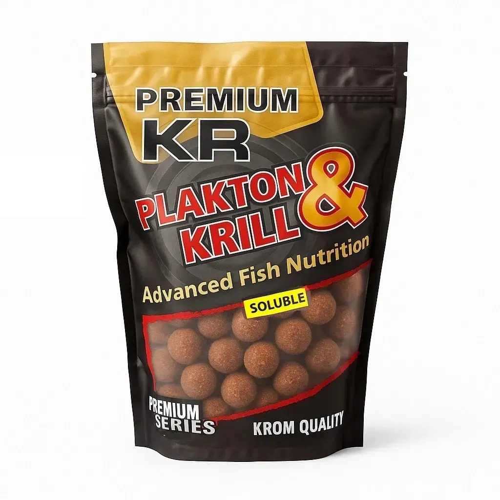 KROM QUALITY BOILIES SOLUBLES PLAKTON & KRILL 20MM 800G KQBSPK20