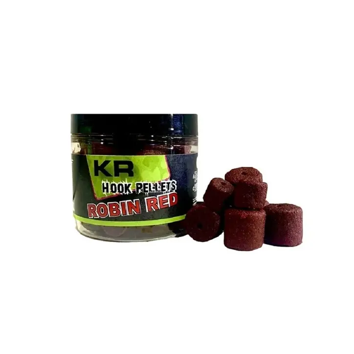 KROM QUALITY HOOK PELLETS ROBIN RED 8MM KQHP80206