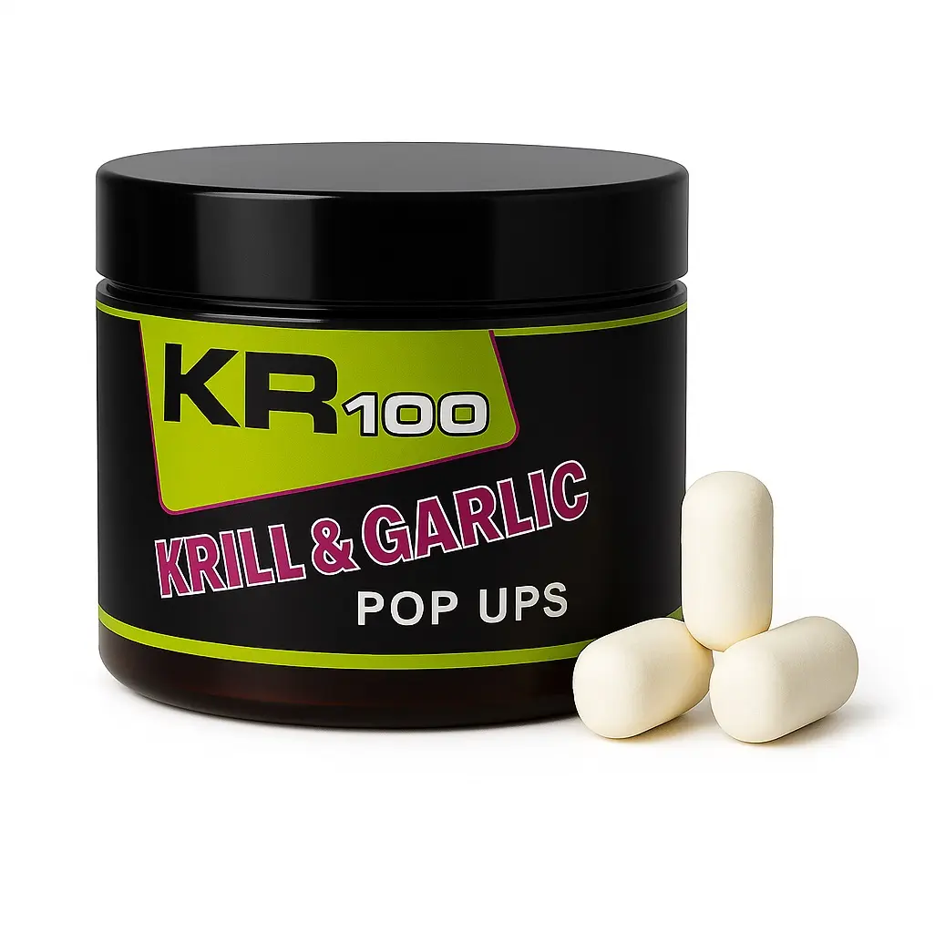 KROM QUALITY KR100 POP UPS DUMBELLS WHITE KRILL & GARLIC KQB20DP0601