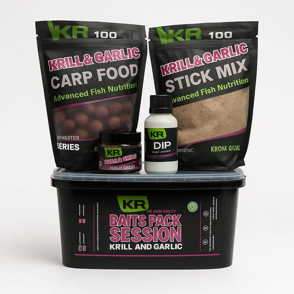 KROM QUALITY KR100 SESSION PACK KRILL & GARLIC KQSP1201
