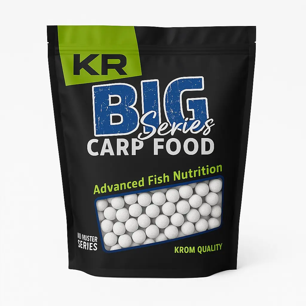 KROM QUALITY KR200 FAST BOILIES WHITE BOOM SOLUBLES 12/16MM 2,5KG KQBS12162503