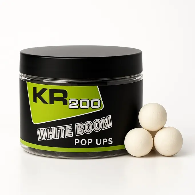 KROM QUALITY KR200 POP UPS WHITE BOOM BLANCO 12MM KQB12W0603