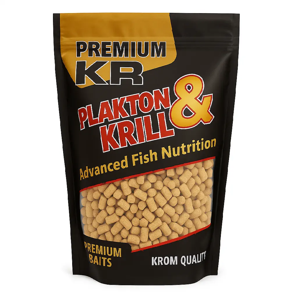 KROM QUALITY POWER PELLETS PLAKTON & KRILL 8MM 800G KQPPPK800