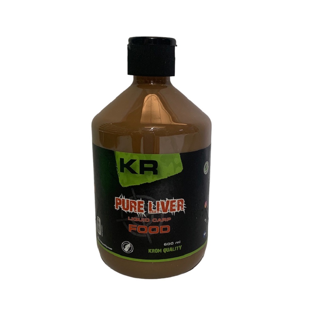 KROM QUALITY PURE LIVER LIQUID CARP FOOD 600ML KQPL801