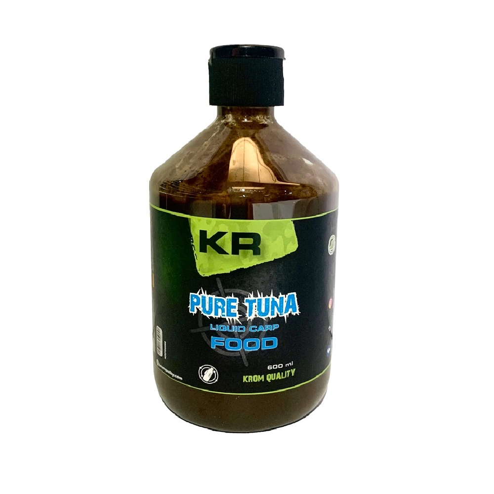KROM QUALITY PURE TUNA LIQUID CARP FOOD 600ML KQPL0800