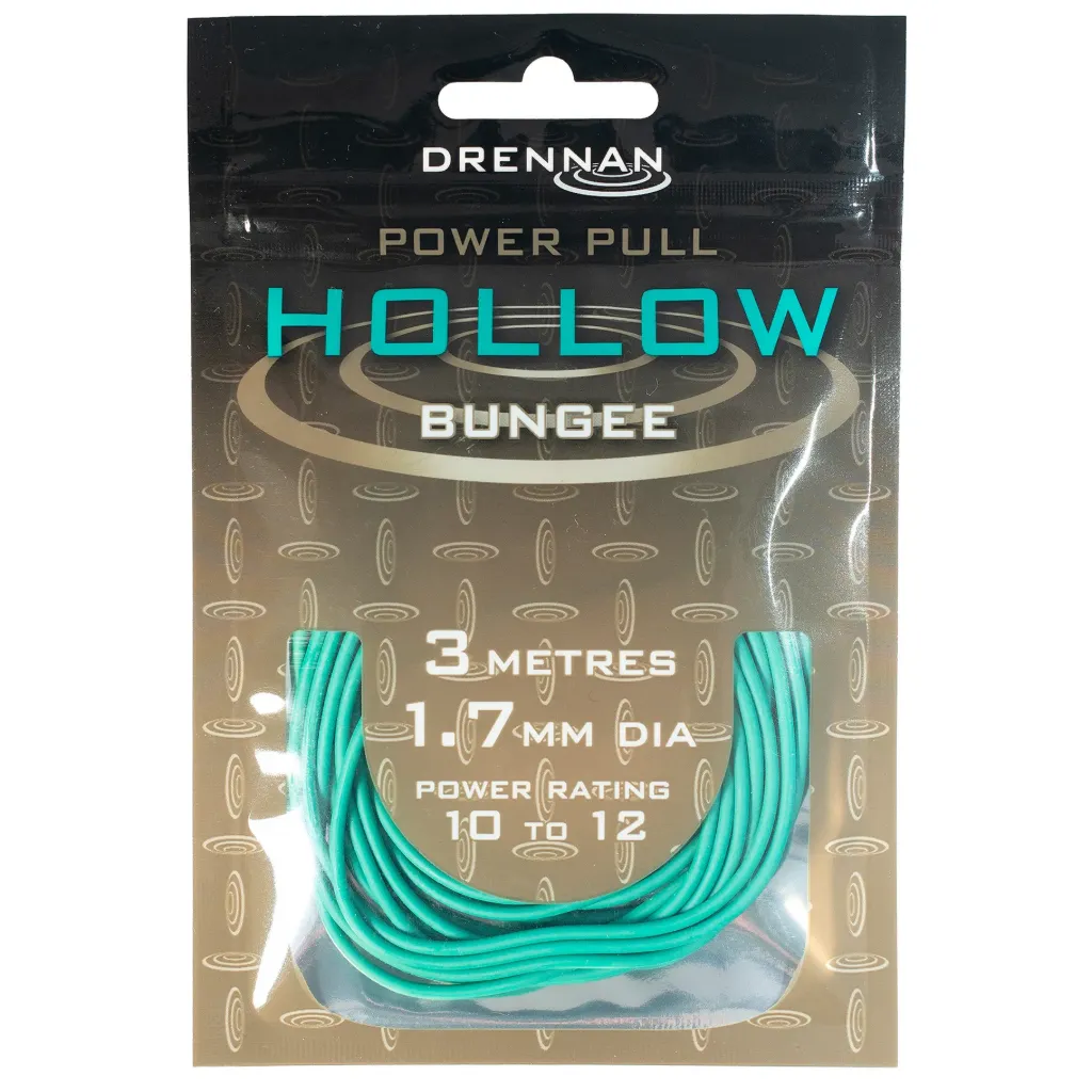 Elastico hueco Drennan Power Pull 1.7mm 3 mt