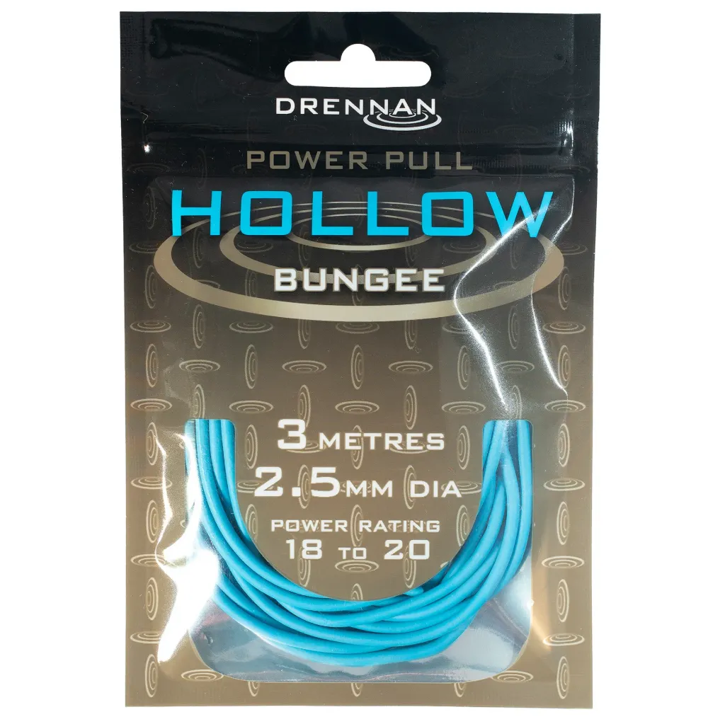 Elastico hueco Drennan Power Pull 2.5mm 3 mt