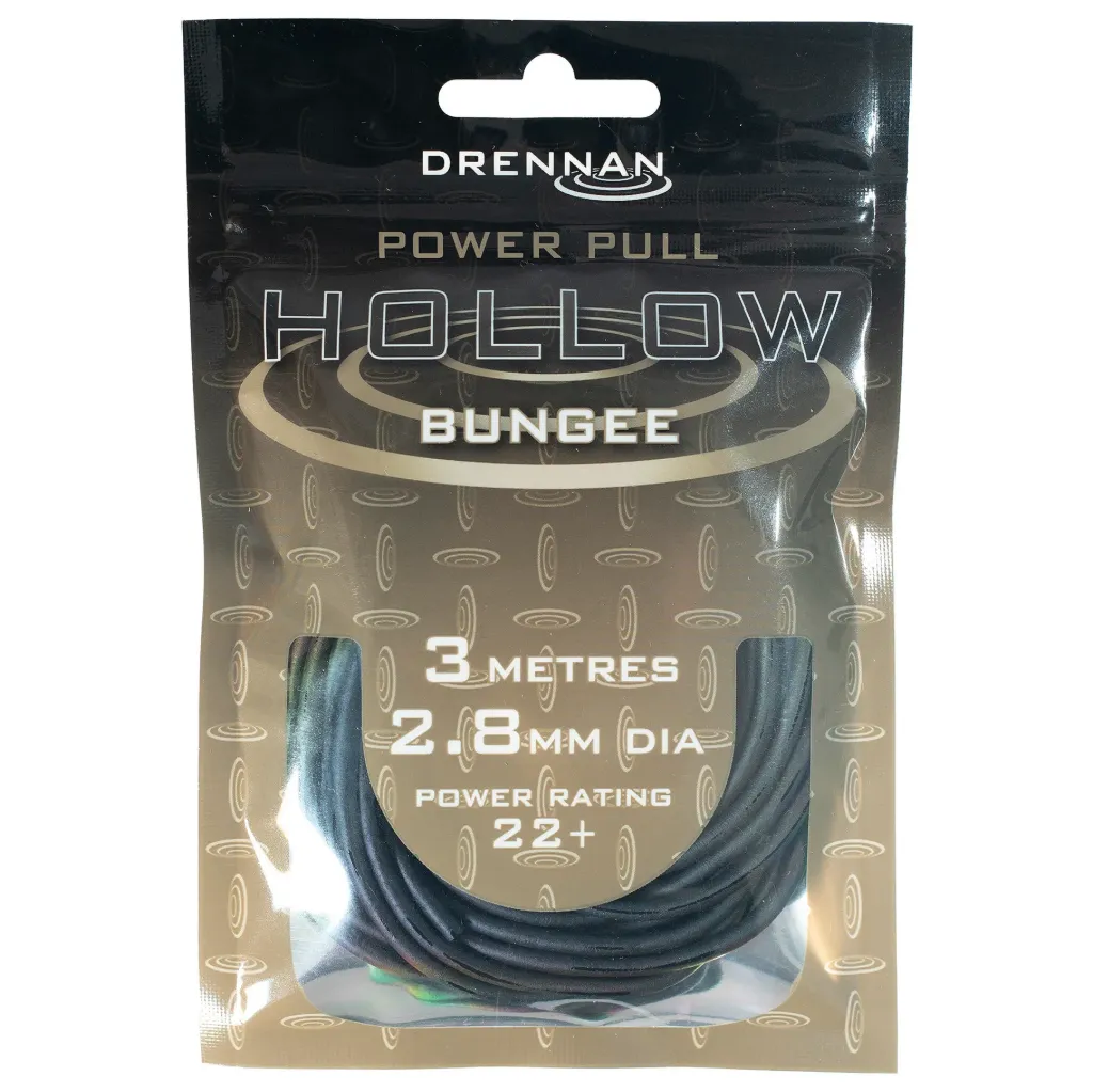 Elastico hueco Drennan Power Pull 2.8mm 3 mt