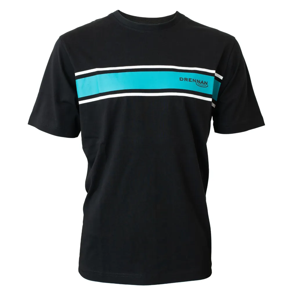 Camiseta de rayas aqua de Drennan 2XL
