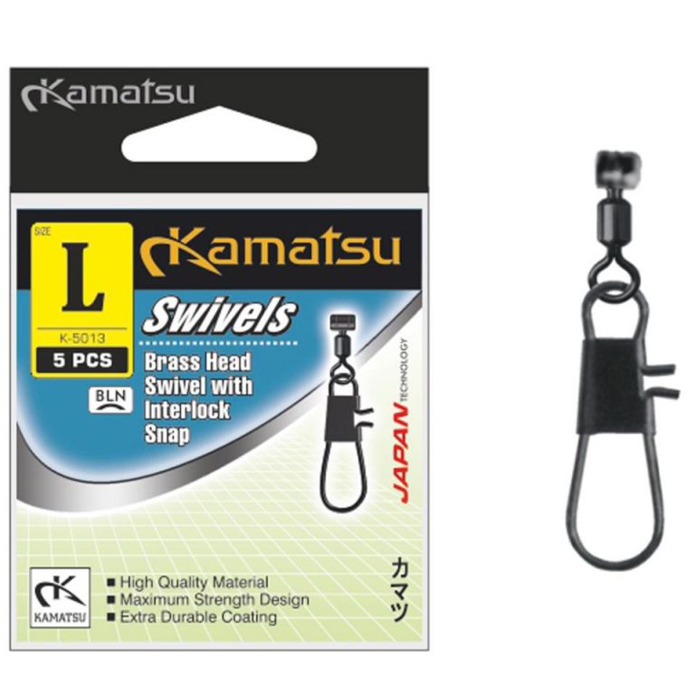 BRASS HEAD Quitavuelta W. INTERLOCK SNAP M K-5013 OPP.