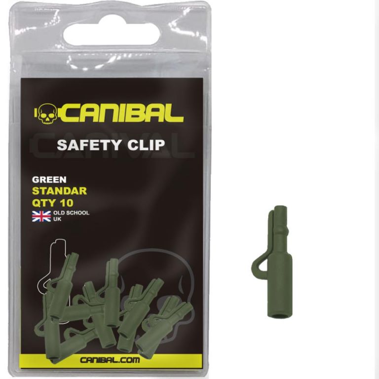 [CN23AC07] Canibal Safety Lead Clips 10 UND
