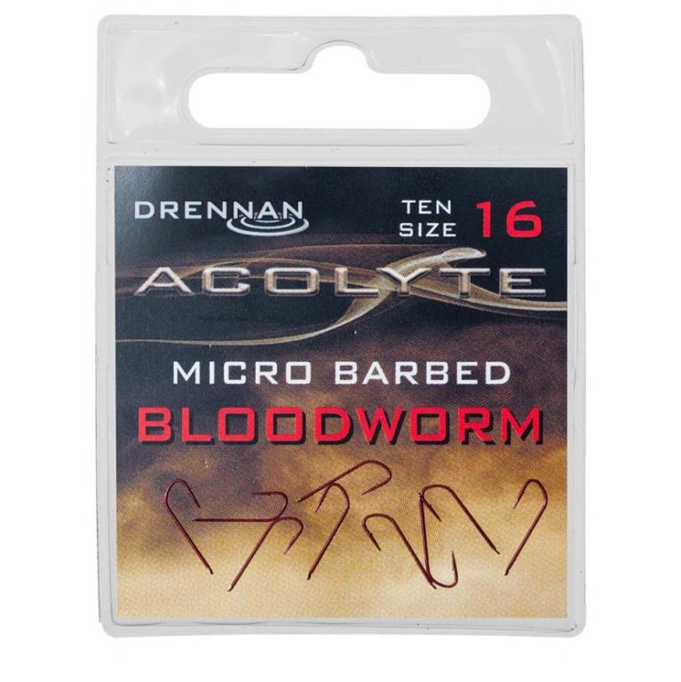 ANZUELO DRENNAN Acolyte Bloodworm Size 16