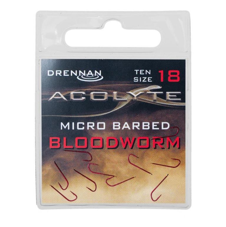 ANZUELO DRENNAN Acolyte Bloodworm Size 18