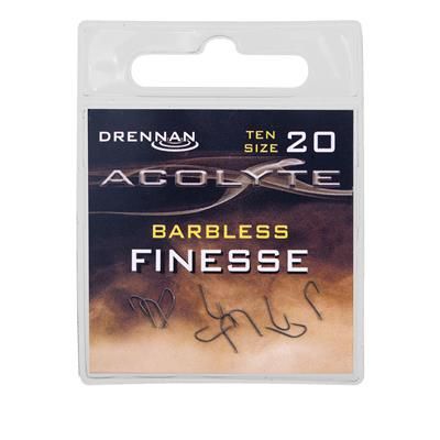 ANZUELO DRENNAN Acolyte PTFE Finesse Sin muerte 20