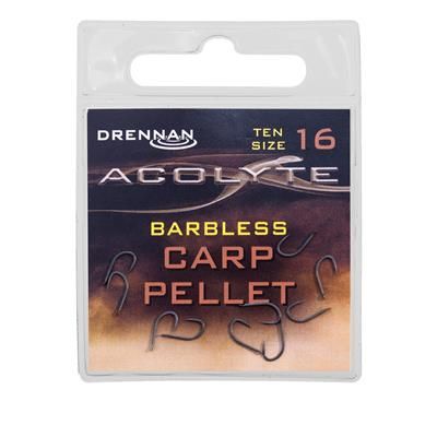[HSA0818] ANZUELO DRENNAN Acolyte CarpPellet Barbless 18