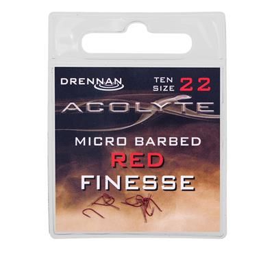 ANZUELO DRENNAN Acolyte Red Finesse 22