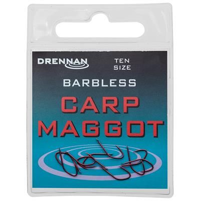 [HSCMGB018] ANZUELO DRENNAN Barbless Carp Maggot 18