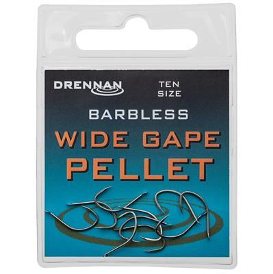 ANZUELO DRENNAN Barbless Wide Gape Pellet 16