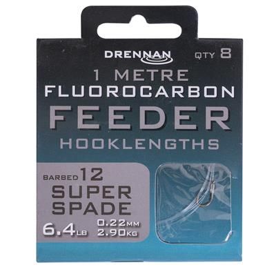 ANZUELO DRENNAN Fluoro Feeder Super Spade 12