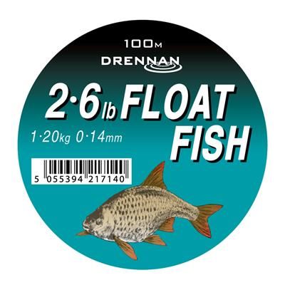 Hilo Drennan Flotador Fish 100m 2,6lb 0,14mm