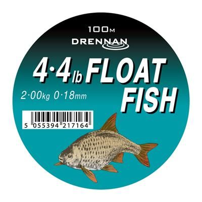 Hilo Drennan Flotador Fish 100m 4,4lb 0,18mm