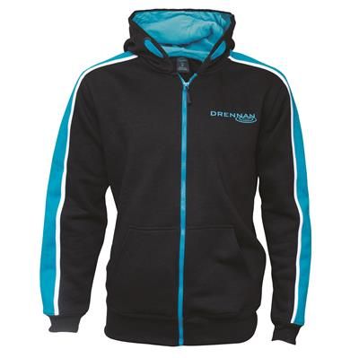 DRENNAN Full-Zip Hoodie Black 4XL