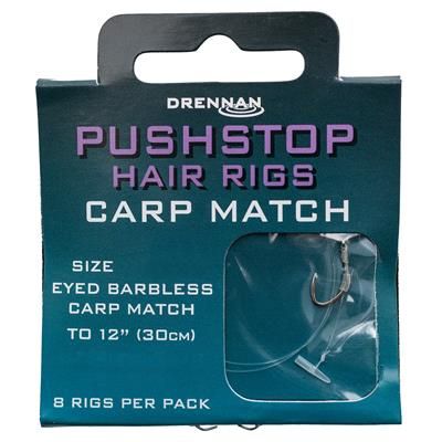 ANZUELO DRENNAN Pushstop H'Rig Carp Match 12