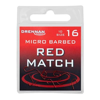 ANZUELO DRENNAN Red Match 16