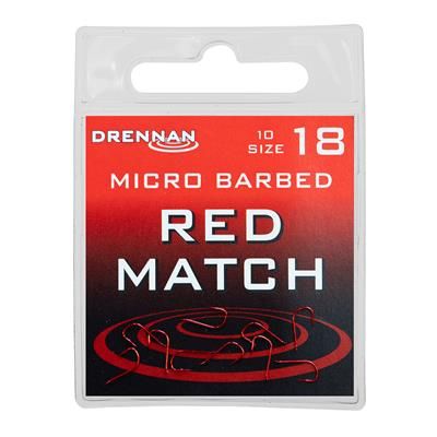 ANZUELO DRENNAN Red Match 18