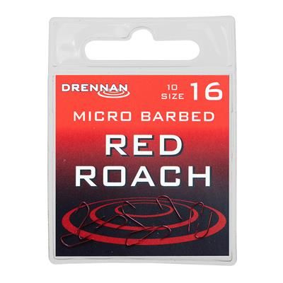 ANZUELO DRENNAN Red Roach 16