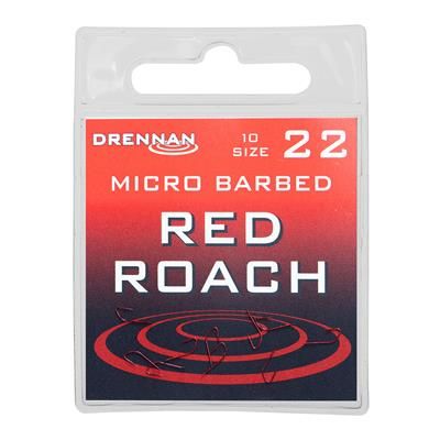 [HSRR022] ANZUELO DRENNAN RED ROACH Nº 22