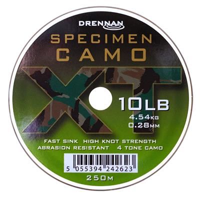 Hilo Drennan Specimen Camo XT 10lb 250m