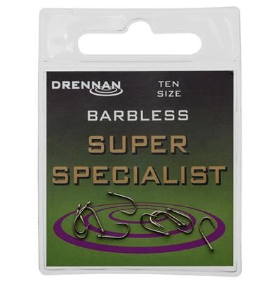 ANZUELO DRENNAN Super Specialist Barbless 12
